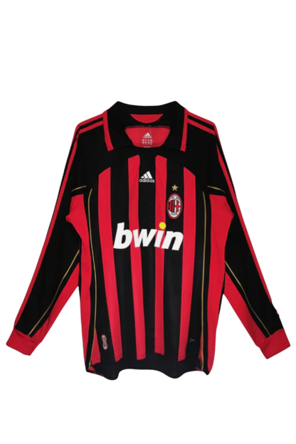 AC Milan Retro 2007-2008 Long Sleeve Home Kit