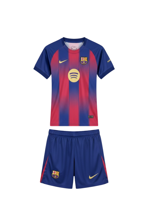 Barcelona Home Kit Kids Size 2025/2026