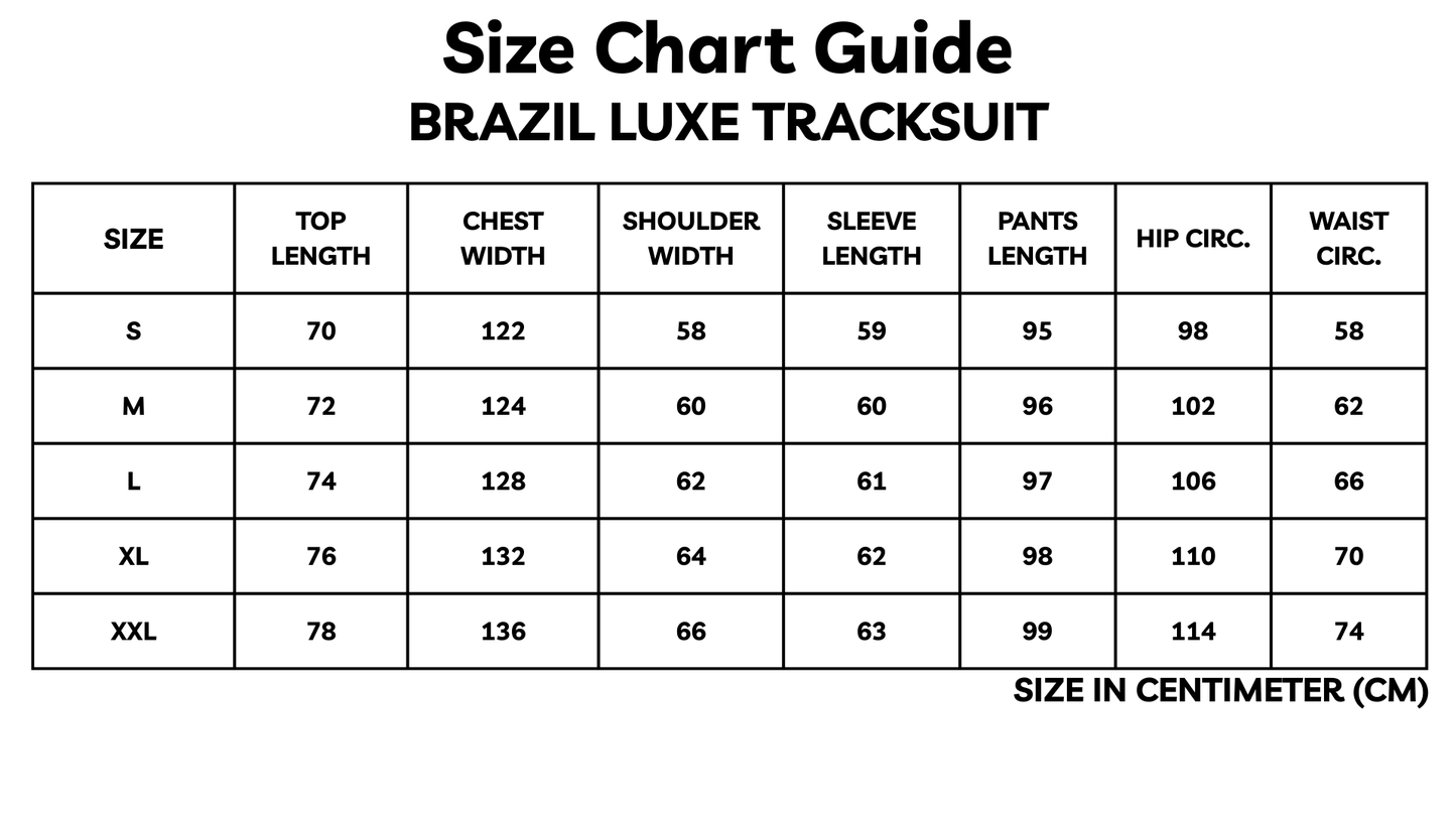 Brazil Luxe Tracksuit